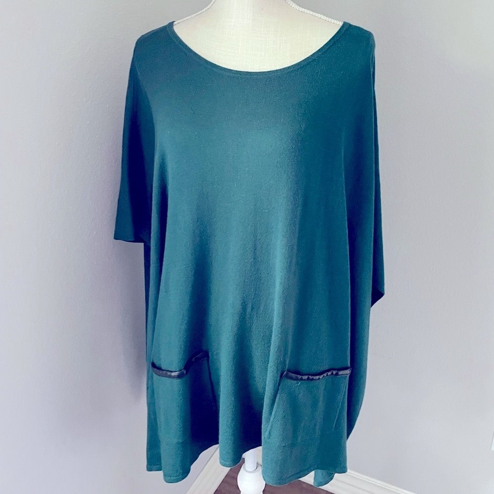 Talbots Fall Winter Basic Classic Forest Green Po… - image 2